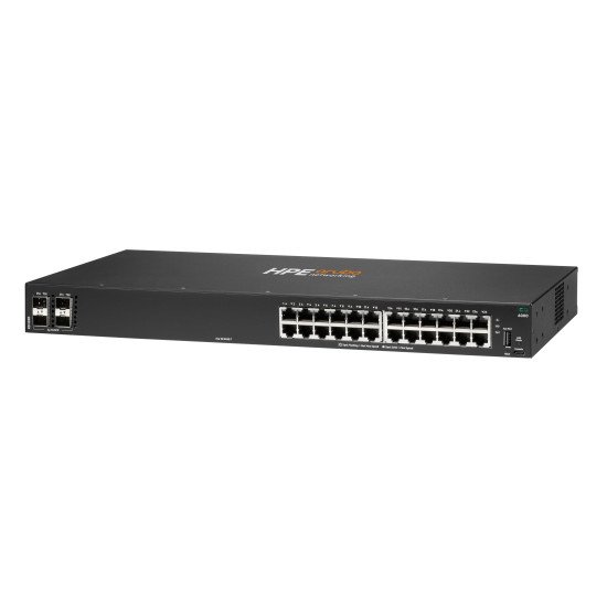 HPE Aruba Networking CX 6000 24p 10M/100M/1G 4p SFP 1G Switch