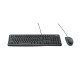 Logitech Desktop MK120 clavier USB QWERTY US Noir