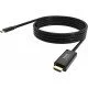 Vision TC 2MUSBCDP8K/BL câble DisplayPort 2 m USB Type-C Noir Vision TC 2MUSBCDP8K/BL câble DisplayPort 2 m USB Type-C Noir