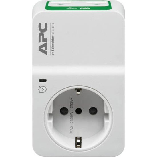 APC PM1WU2-IT protection surtension 1 sortie(s) CA 230 V Blanc