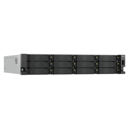 QNAP TS-H1277AXU-RP NAS Rack (2 U) Ethernet/LAN Noir E-2136