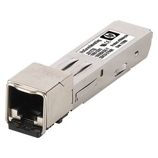 HPE X120 1G SFP RJ-45 T module émetteur-récepteur de réseau Cuivre 1000 Mbit/s