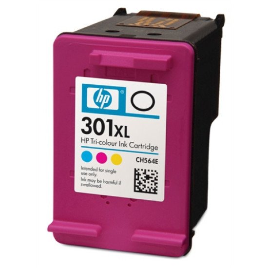 HP 301XL / CH564EE Cartouche encre / cyan, magenta, Jaune