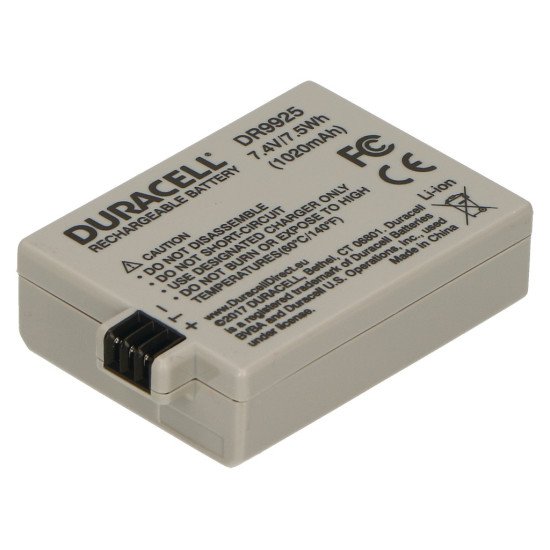 Duracell DR9925 batterie de caméra/caméscope Lithium-Ion (Li-Ion) 1020 mAh