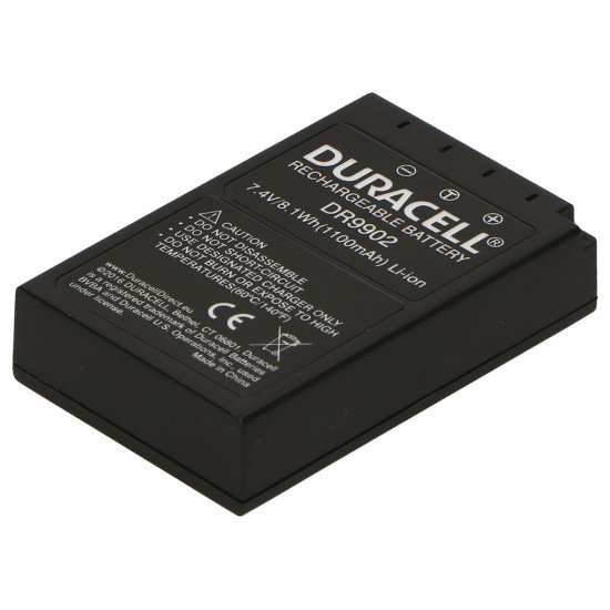 Duracell DR9902 batterie de caméra/caméscope Lithium-Ion (Li-Ion) 1100 mAh