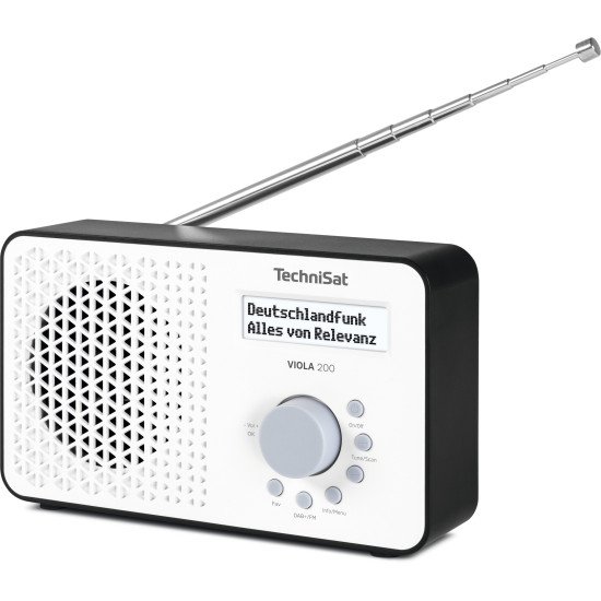 TechniSat 0000/2936 Radio portable Numérique Blanc TechniSat 0000/2936 Radio portable Numérique Blanc