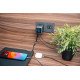 Verbatim 32059 chargeur d'appareils mobiles Universel Noir, Gris Secteur Charge rapide Intérieure
