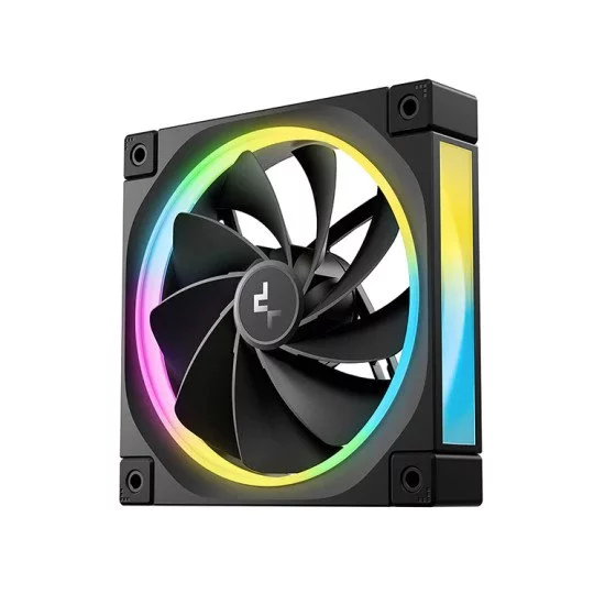 DeepCool FL12R Boitier PC Ventilateur 12 cm Noir 1 pièce(s) DeepCool FL12R Boitier PC Ventilateur 12 cm Noir 1 pièce(s)