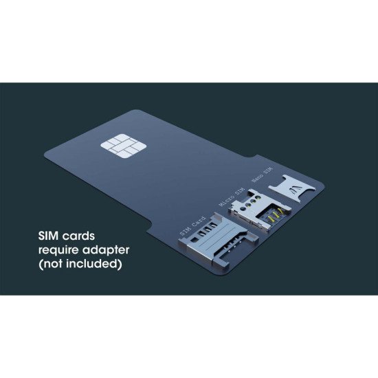 Manhattan Lecteur de cartes à puce à contact USB-C, avec emplacement microSD, connecteur USB-C mâle, compatible avec Windows, macOS et Linux, lit les cartes SIM avec adaptateur, câble de 1 m, noir, garantie de 3 ans