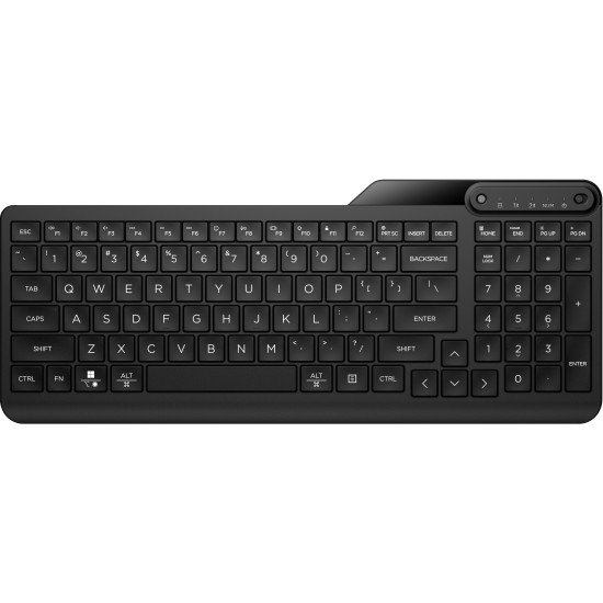 HP 475 DUAL-MODE WL KBD clavier Universel RF sans fil + Bluetooth Noir