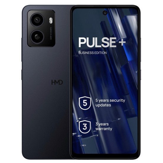 HMD Pulse+ Business Edition 16,7 cm (6.56") Double SIM Android 14 4G USB Type-C 6 Go 128 Go 5000 mAh Bleu foncé HMD Pulse+ Business Edition 16,7 cm (6.56") Double SIM Android 14 4G USB Type-C 6 Go 128 Go 5000 mAh Bleu foncé