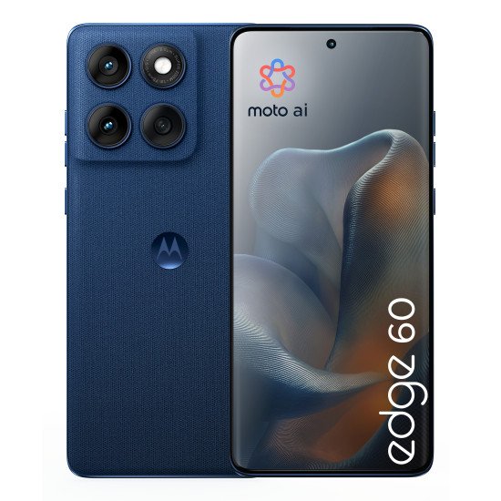 Motorola edge 60 16,9 cm (6.67") Double SIM Android 15 5G USB Type-C 12 Go 512 Go 5200 mAh Bleu Motorola edge 60 16,9 cm (6.67") Double SIM Android 15 5G USB Type-C 12 Go 512 Go 5200 mAh Bleu