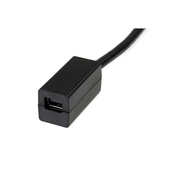 StarTech.com Adaptateur de câble vidéo 15 cm DiplayPort vers Mini DisplayPort  M/F
