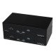 StarTech.com Extendeur de Console KVM par Fibre Optique Multi-Mode avec DVI, USB, Série et Audio