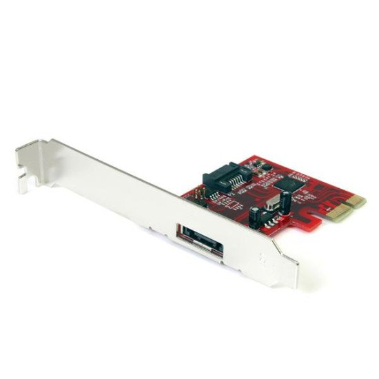 StarTech.com Adaptateur de carte contrôleur SATA PCI Express 1x eSATA + 1x SATA 6 Gbps