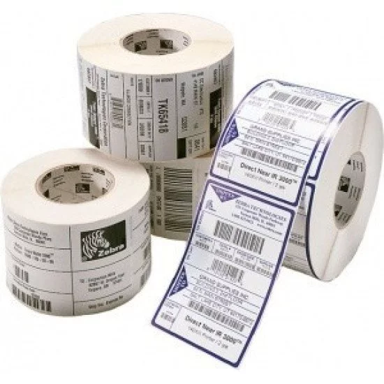 Zebra Z-Ultimate 3000T White Blanc Permanent Adhesive Zebra Z-Ultimate 3000T White Blanc Permanent Adhesive