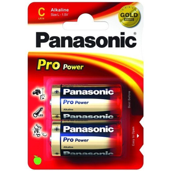 Panasonic 1x2 LR14PPG Batterie à usage unique Alcaline