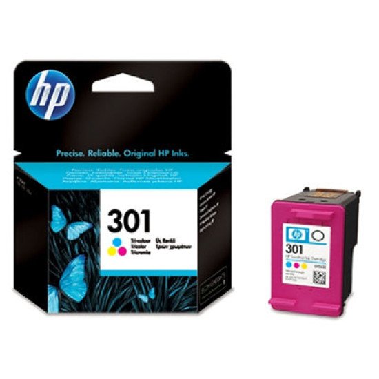 HP 301 / CH562EE Cartouche encre / Cyan, Magenta, Jaune