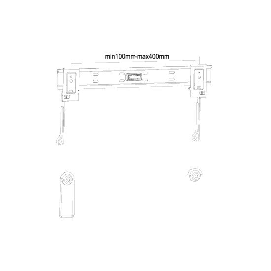Newstar PLASMA-W840 Support mural tv Newstar PLASMA-W840 Support mural tv