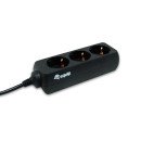 Equip 333280 multiprise 1,1 m 3 sortie(s) CA Noir