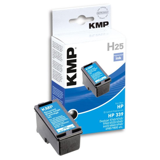 KMP H25 cartouche d'encre 1 pièce(s) Rendement élevé (XL) Noir