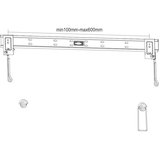 Newstar PLASMA-W860 support mural tv Newstar PLASMA-W860 support mural tv