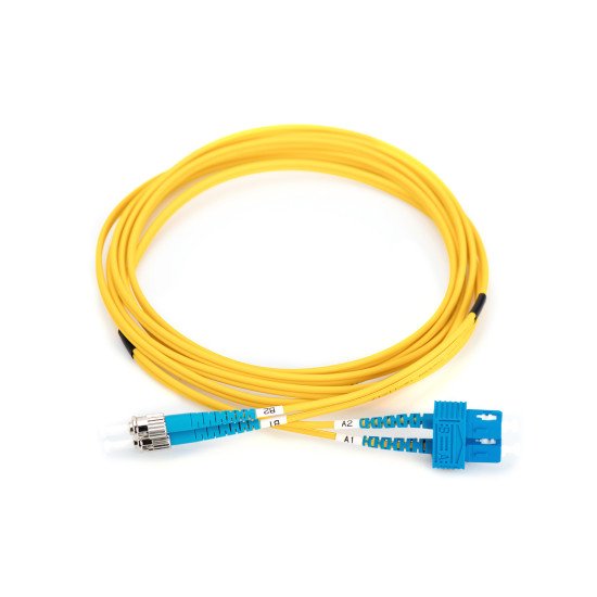 Digitus Câble de brassage monomode à fibre optique, ST/ SC