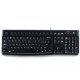 Logitech K120 Clavier USB QWERTY US Noir