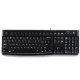 Logitech K120 Clavier USB QWERTY US Noir Logitech K120 Clavier USB QWERTY US Noir