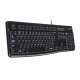 Logitech K120 clavier USB QWERTY ES Noir