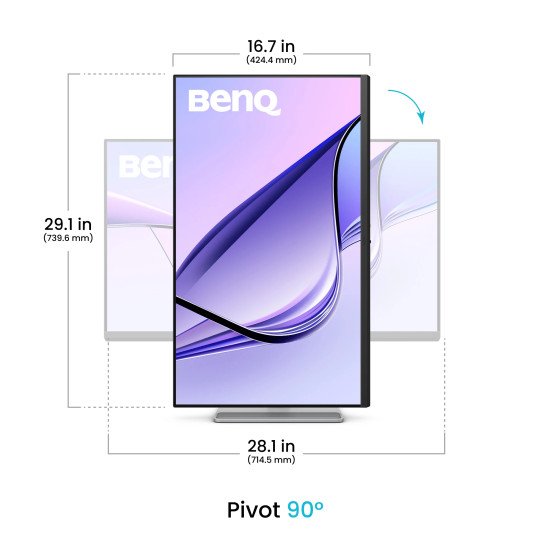 BenQ MA320UP écran PC 80 cm (31.5") 3840 x 2160 pixels 4K Ultra HD Blanc