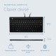 R-Go Tools Clavier ergonomique R-Go Split Break avec logiciel de pause, clavier ergonomique divisé, QWERTY (IT), bluetooth, noir