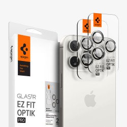 Spigen Optik Pro EZ Fit Protecteur d'objectif caméra Apple 2 pièce(s)