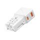 Mobile Origin TAD25-2P-WHT chargeur d'appareils mobiles Universel Blanc Secteur, USB Charge rapide Intérieure
