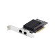 StarTech.com Carte Réseau PCIe 10 Gb Ethernet à 2 Ports, Carte d'Interface Réseau 10 GbE, Chipset Broadcom BCM57416, Double RJ45 10GBase-T/Gigabit, Carte NIC, TAA