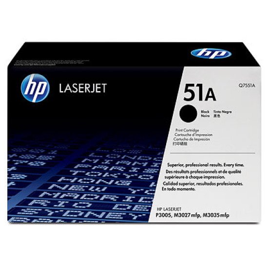 HP 51A / Q7551A Toner Noir