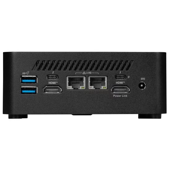 MSI Cubi NUC 1MG-021DE Intel Core 5 120U 8 Go DDR5-SDRAM 512 Go SSD Windows 11 Pro Mini PC Noir MSI Cubi NUC 1MG-021DE Intel Core 5 120U 8 Go DDR5-SDRAM 512 Go SSD Windows 11 Pro Mini PC Noir