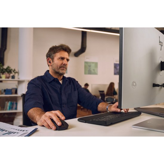 HP Multi-DevDual-ModeKBDwPlm EMEA-INTL E clavier Noir