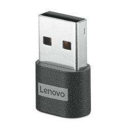 Lenovo 4X91C99226 changeur de genre de câble USB-C USB-A Noir