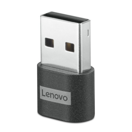 Lenovo 4X91C99226 changeur de genre de câble USB-C USB-A Noir