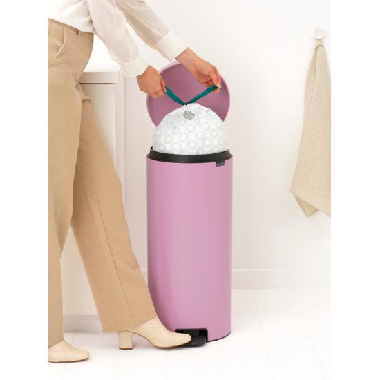 Brabantia NewIcon 30 L Ovale Acier Rose