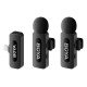 BOYA Système de microphone sans fil BY-V2.0 2,4 GHz 2,4 GHz