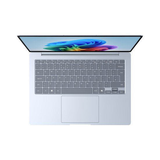 Samsung Galaxy Book4 Edge NP940XMAA-EXP Qualcomm Snapdragon X1E-80-100 Ordinateur portable 35,6 cm (14") Écran tactile WQXGA+ 16 Go LPDDR5x-SDRAM 512 Go eUFS Wi-Fi 7 (802.11be) Windows 11 Home Bleu