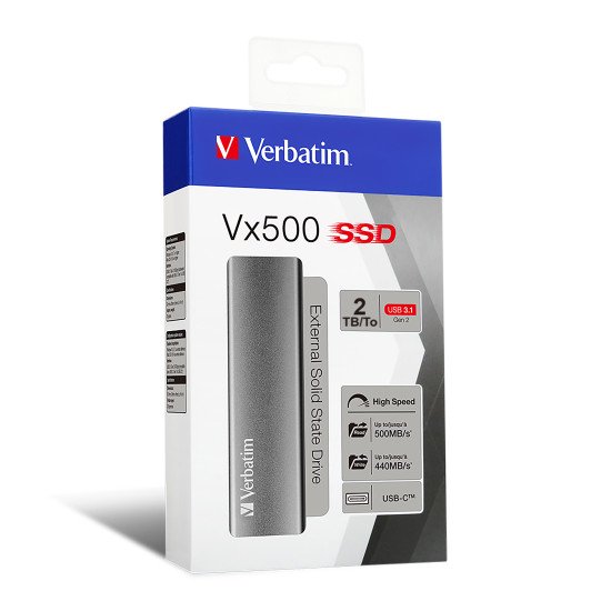 Verbatim Vx500 2,05 To Argent
