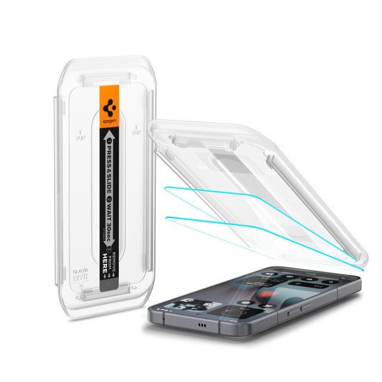 Spigen GLAS.tR EZ Fit Protection d'écran transparent Nothing 2 pièce(s) Spigen GLAS.tR EZ Fit Protection d'écran transparent Nothing 2 pièce(s)