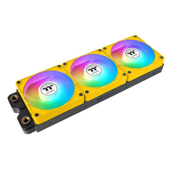 Thermaltake CT120 EX Reverse ARGB Sync PC Boitier PC Ventilateur 12 cm Jaune 3 pièce(s) Thermaltake CT120 EX Reverse ARGB Sync PC Boitier PC Ventilateur 12 cm Jaune 3 pièce(s)