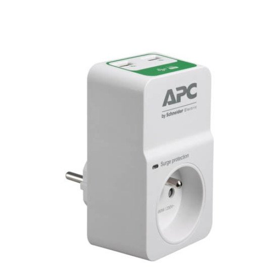 APC PM1WU2-FR protection surtension 1 sortie(s) CA 230 V Blanc