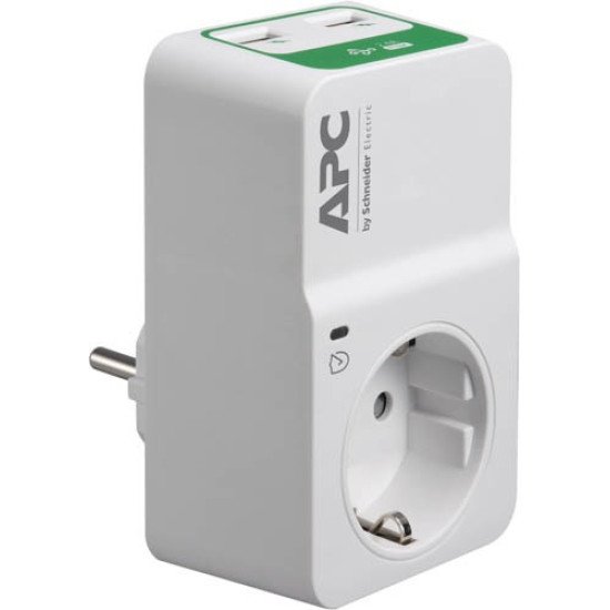 APC PM1WU2-RS protection surtension 1 sortie(s) CA 230 V Blanc