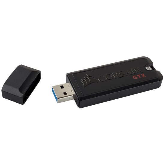 Corsair Flash Voyager GTX lecteur USB flash 256 Go USB Type-A 3.2 Gen 1 (3.1 Gen 1) Noir