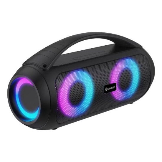 Denver BTG-618 haut-parleur portable et de fête Enceinte portable stéréo Noir 40 W